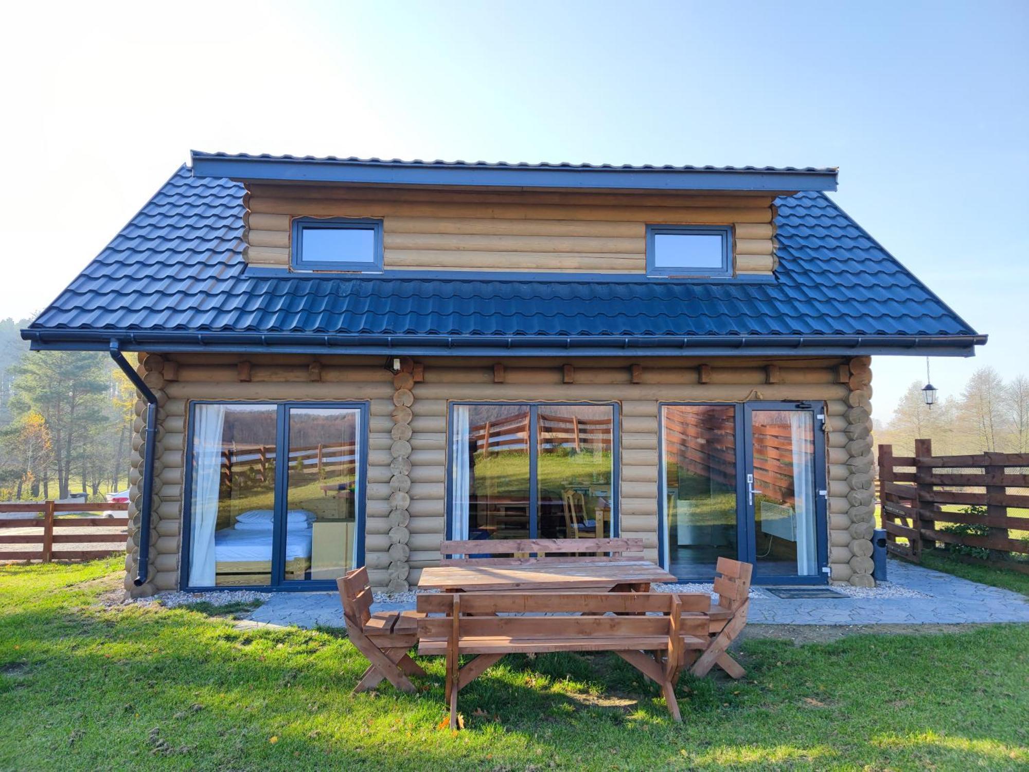 Domki Nad Jeziorem - Zalesie 7D Zalesie (Olsztyn) 外观 照片